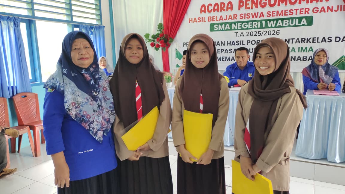 Penerimaan Rapor Semester Ganjil T.A 2025/2026
